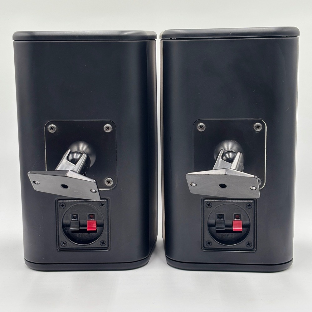Advent Indoor Outdoor Bookshelf Speakers Black with OmniMount Wall Brackets Pair - Picture 5 of 9